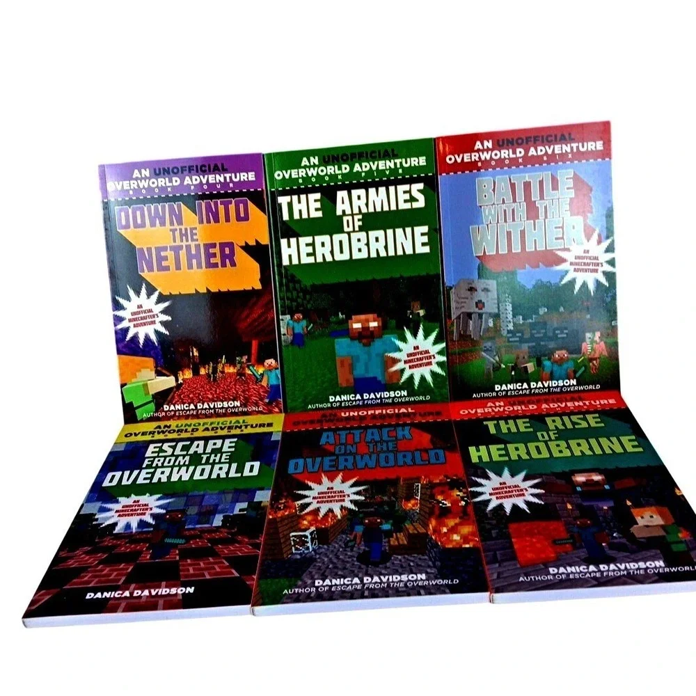 Great Adventure Stories for Minecrafters 6 Book Box Set by Danica Davidson